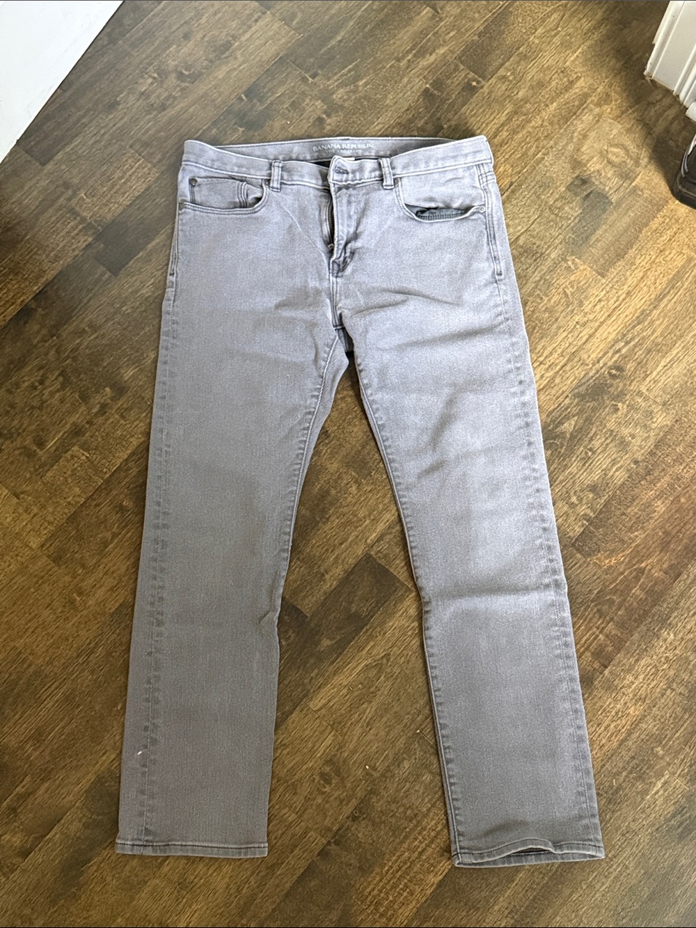 Banana Republic Men's Gray Slim Jeans